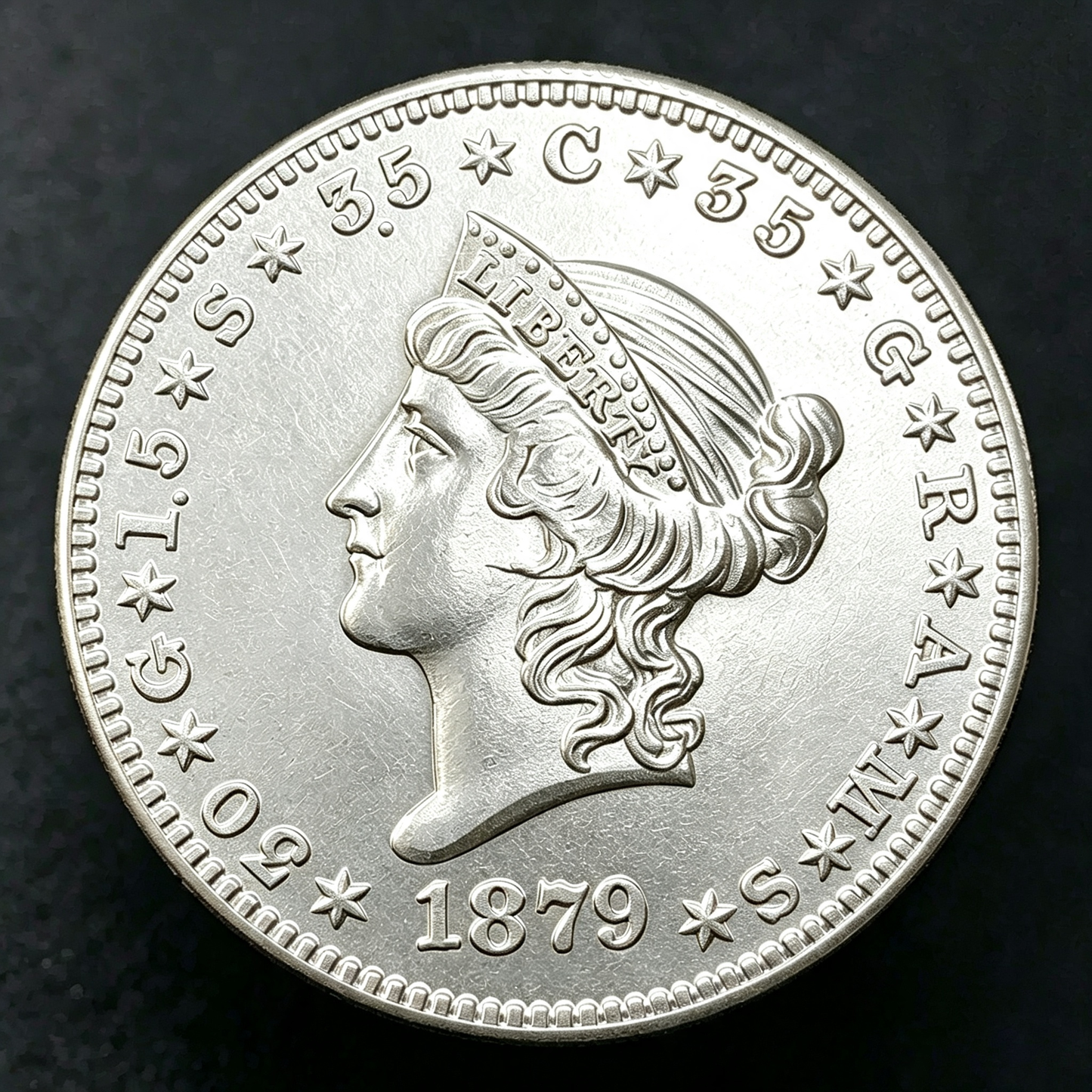 1879 U.S. Liberty Double Eagle $20 Coin