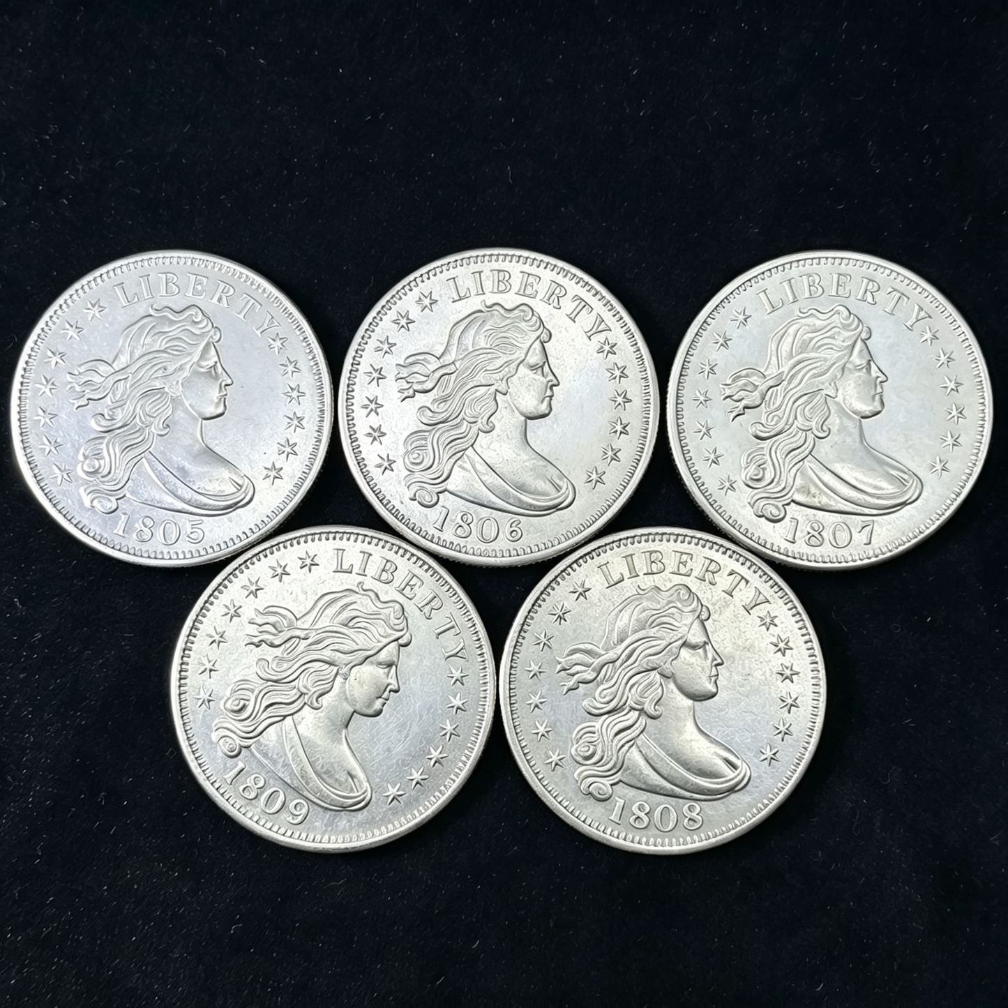 1800-1809 U.S. Draped Bust Liberty Dollar $1 Coin