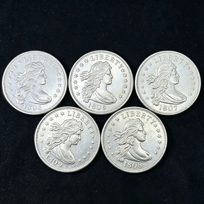 1800-1809 U.S. Draped Bust Liberty Dollar $1 Coin