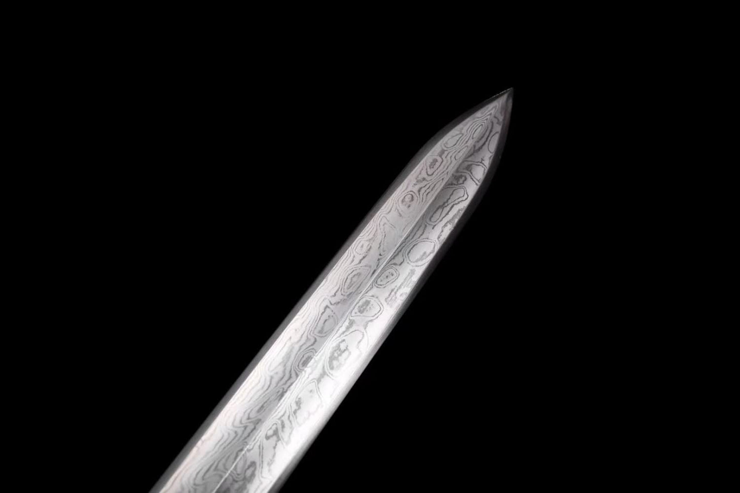 Han jian Sword Real,Forged Damascus Steel Blades