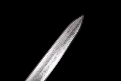 Han jian Sword Real,Forged Damascus Steel Blades