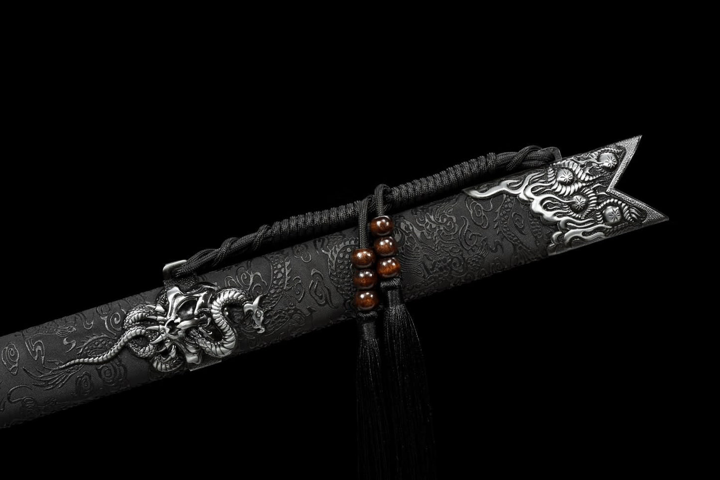 Legendary Dragon Tang Dao-Hand Forged High Carbon Steel Blade for Battle Ready Performance