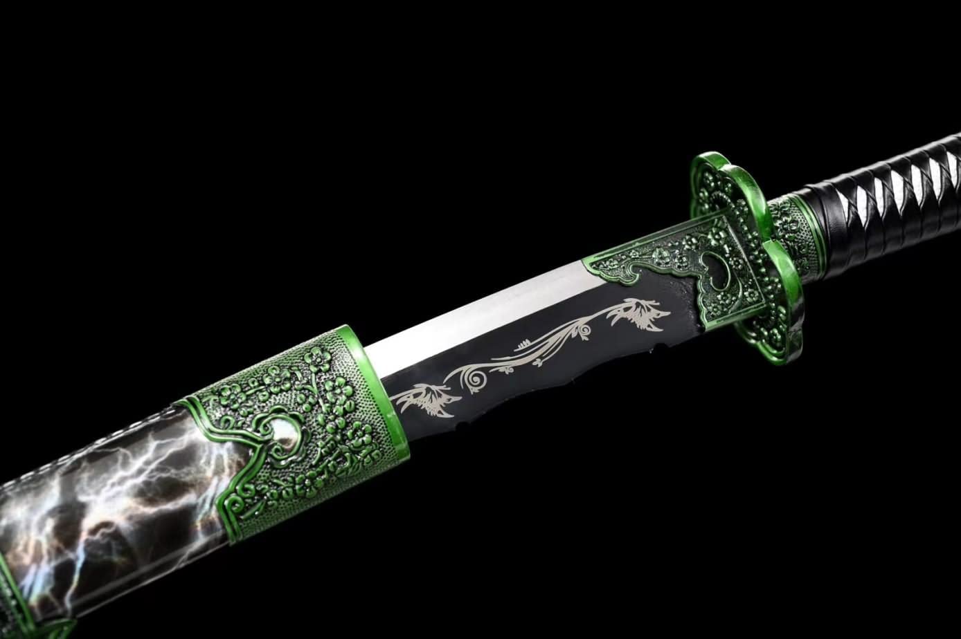 Qing dao Swords Real Forged High Hardness Blade,Alloy Fittings