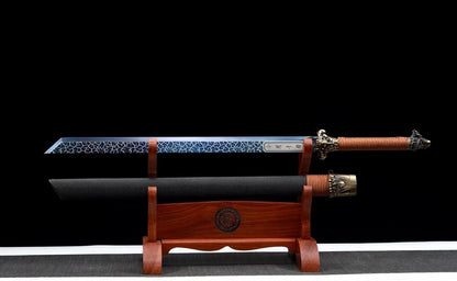 Dragon Tang dao,Battle Ready,Forged High Carbon Steel Blade