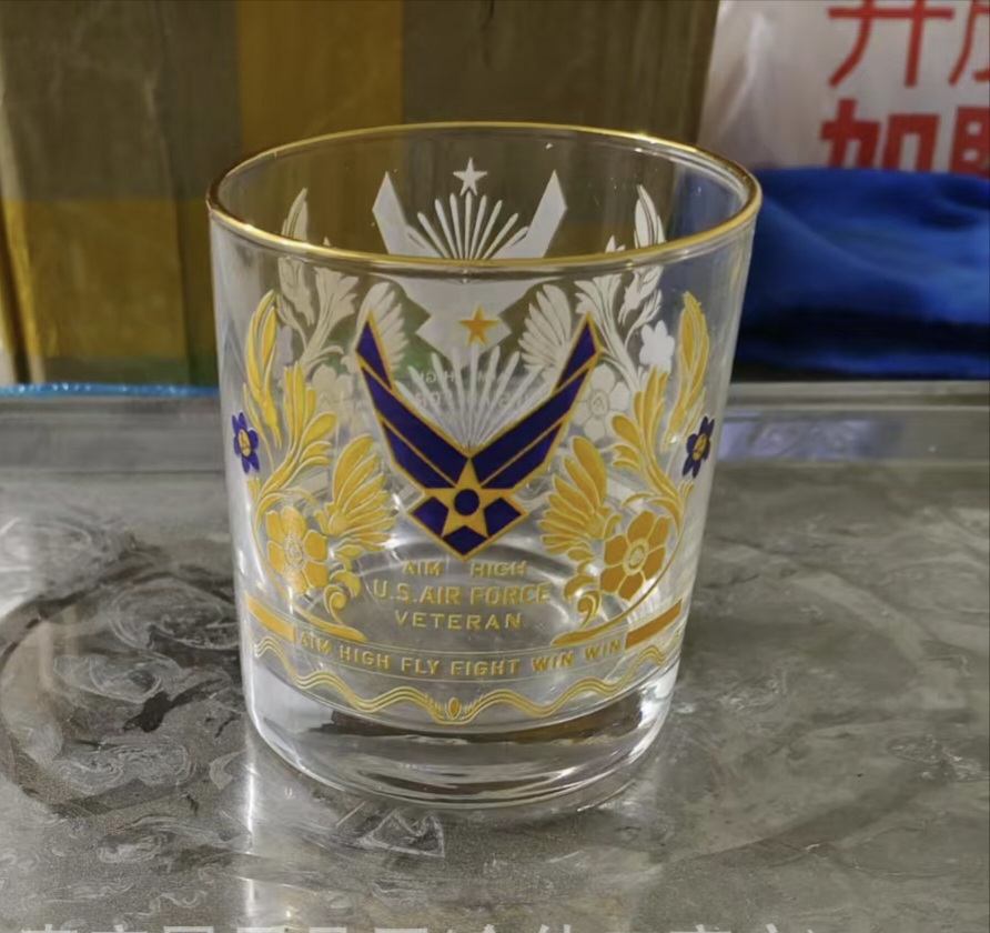 Veteran Tribute Glass