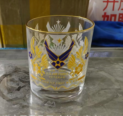 Veteran Tribute Glass