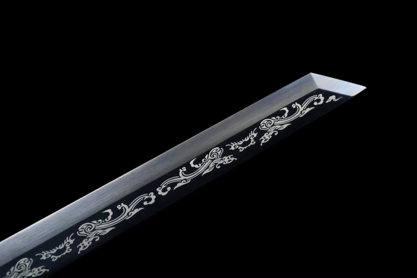 Tang dao sword,Forged High Carbon Steel Blade,Alloy Fittings