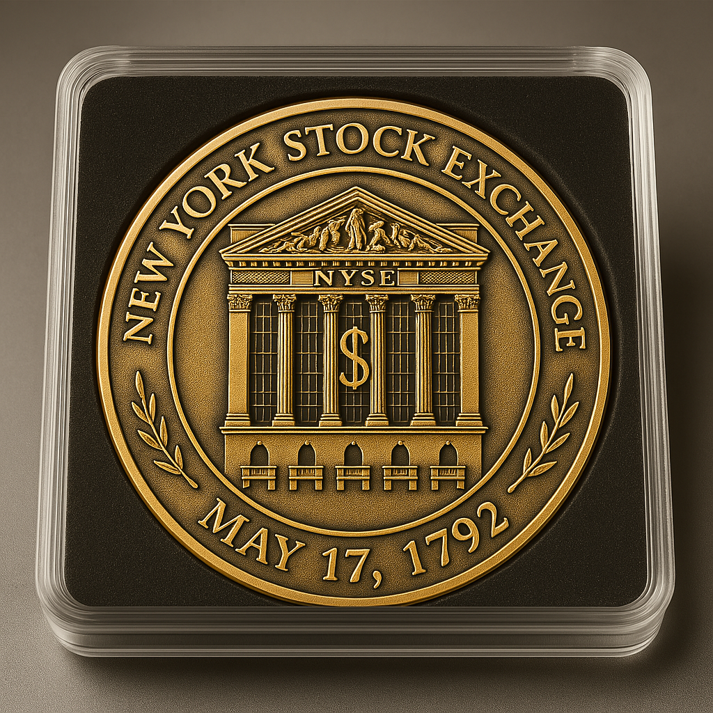 🔥Limited Edition🎁NYSE Commemorative Coin