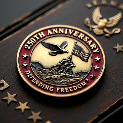Enduring Legacy: 250th Anniversary Defending Freedom Commemorative Medallion
