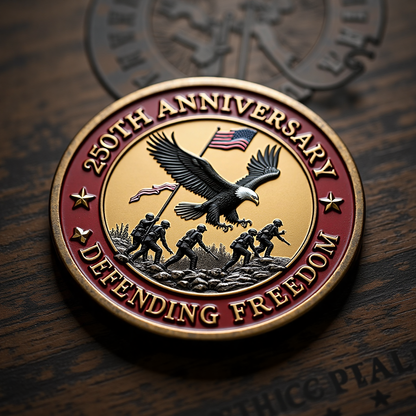Enduring Legacy: 250th Anniversary Defending Freedom Commemorative Medallion