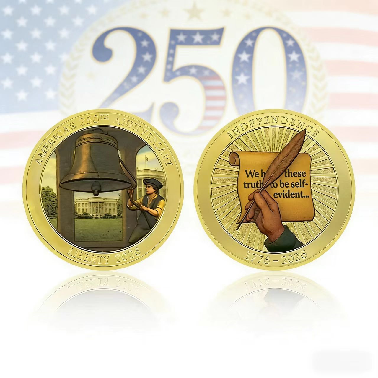 Celebrate the Legacy - United States 250th Anniversary Coin