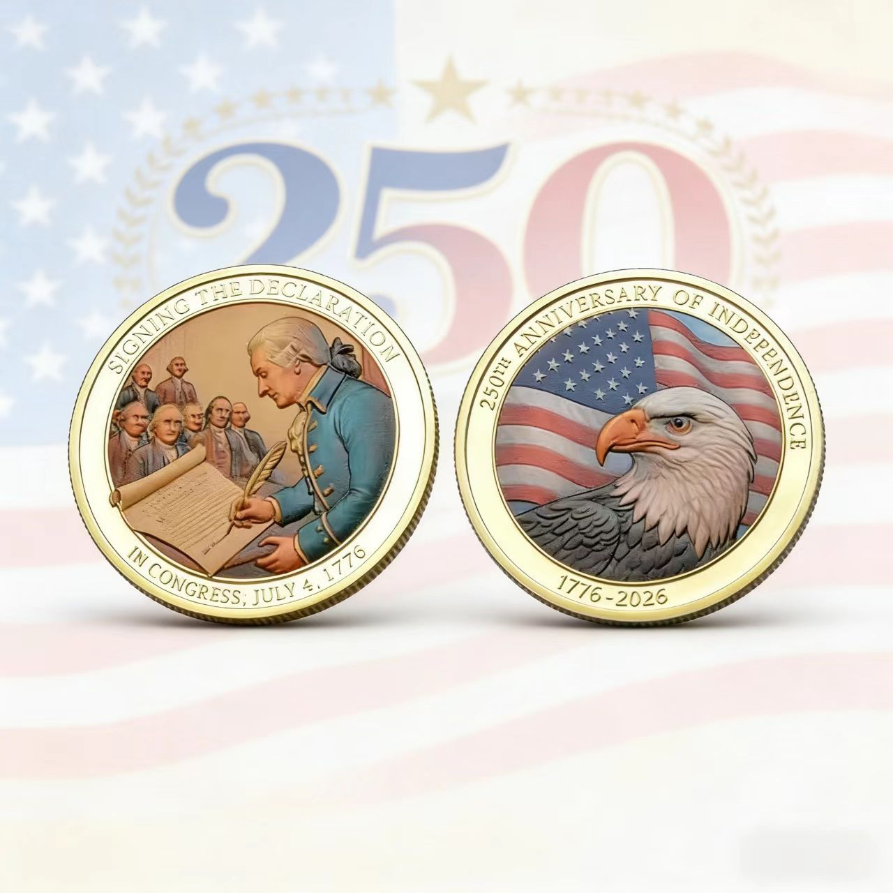 Celebrate the Legacy - United States 250th Anniversary Coin