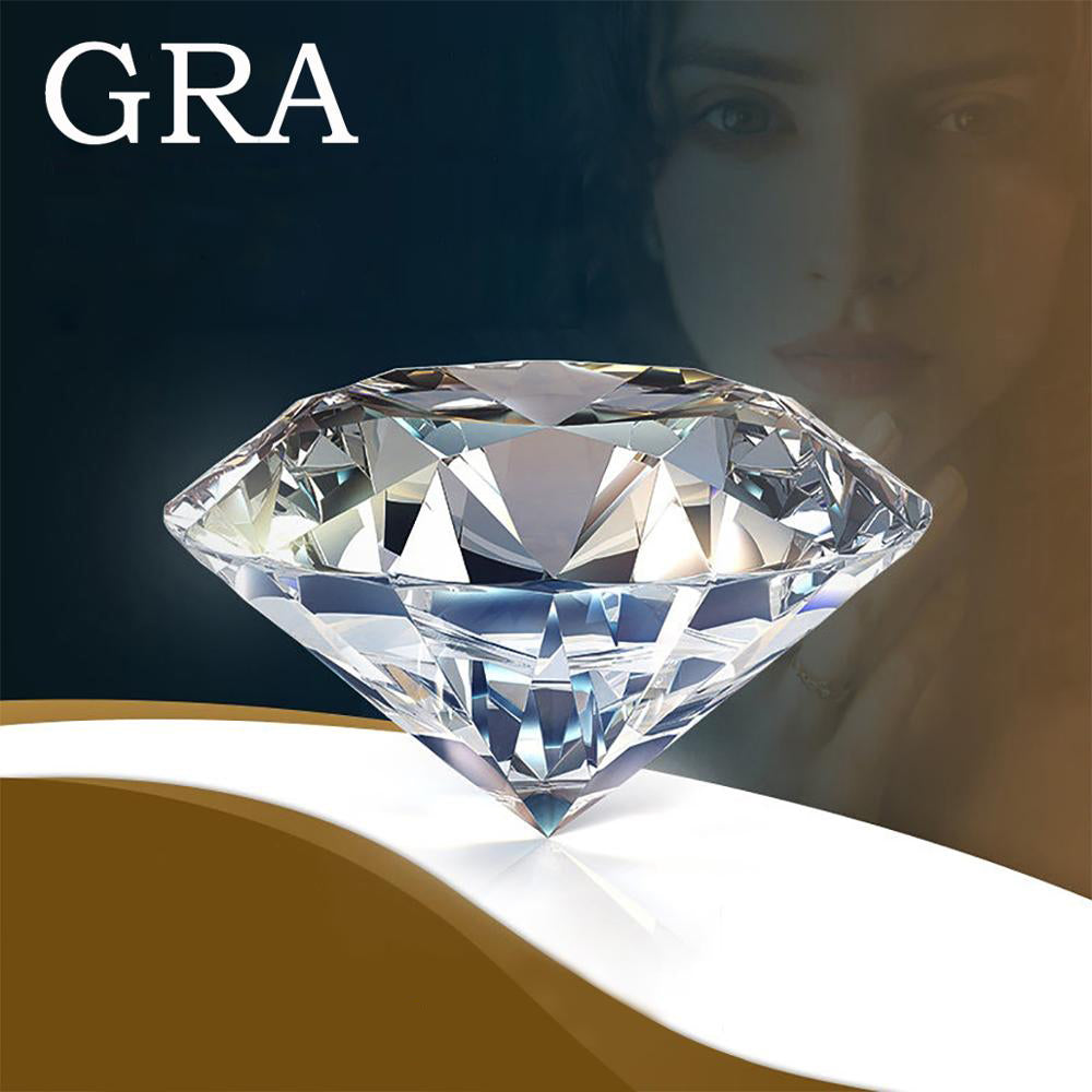 GRA 100% Genuine Loose Gemstones Moissanite Stones
