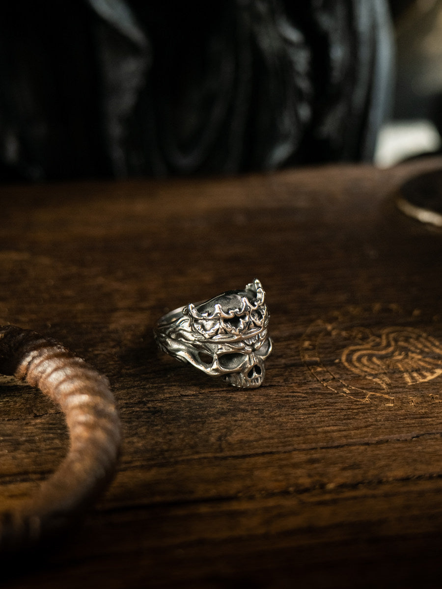 "Lord of the Dead" | Gothic Palace Skull Ring