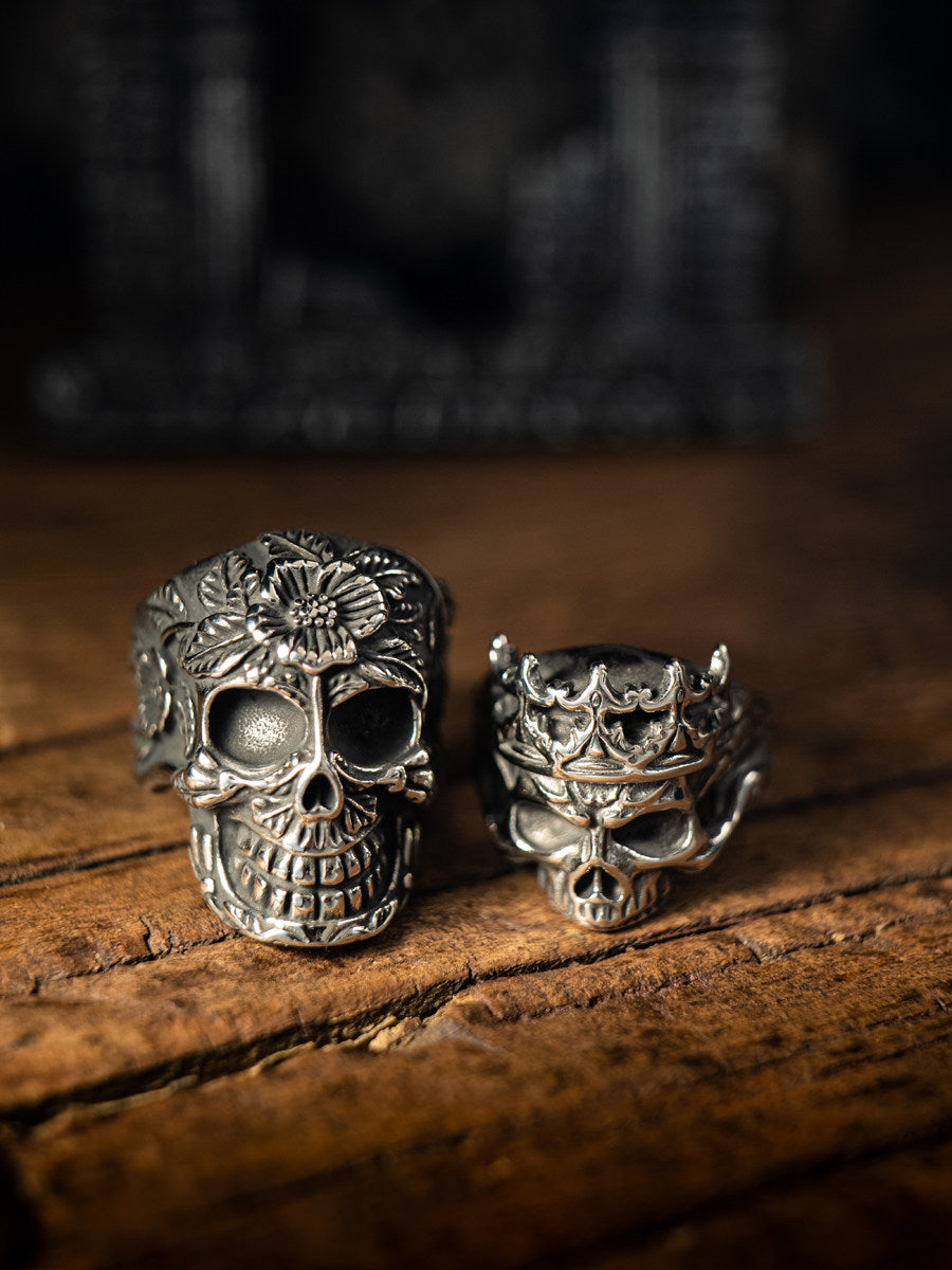"Lord of the Dead" | Gothic Palace Skull Ring