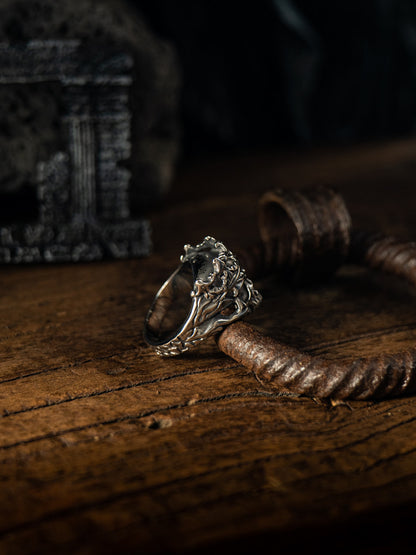 "Lord of the Dead" | Gothic Palace Skull Ring