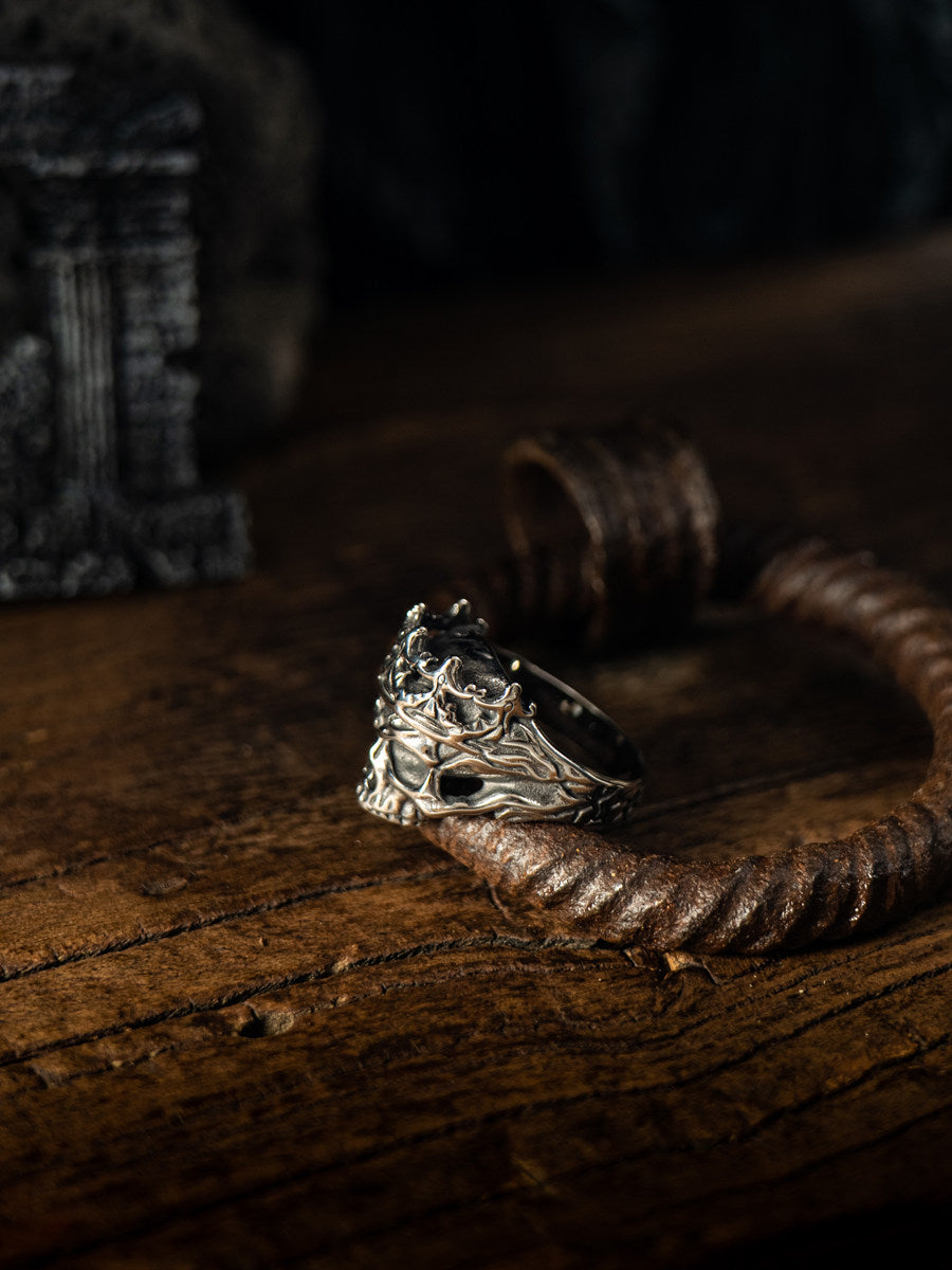"Lord of the Dead" | Gothic Palace Skull Ring