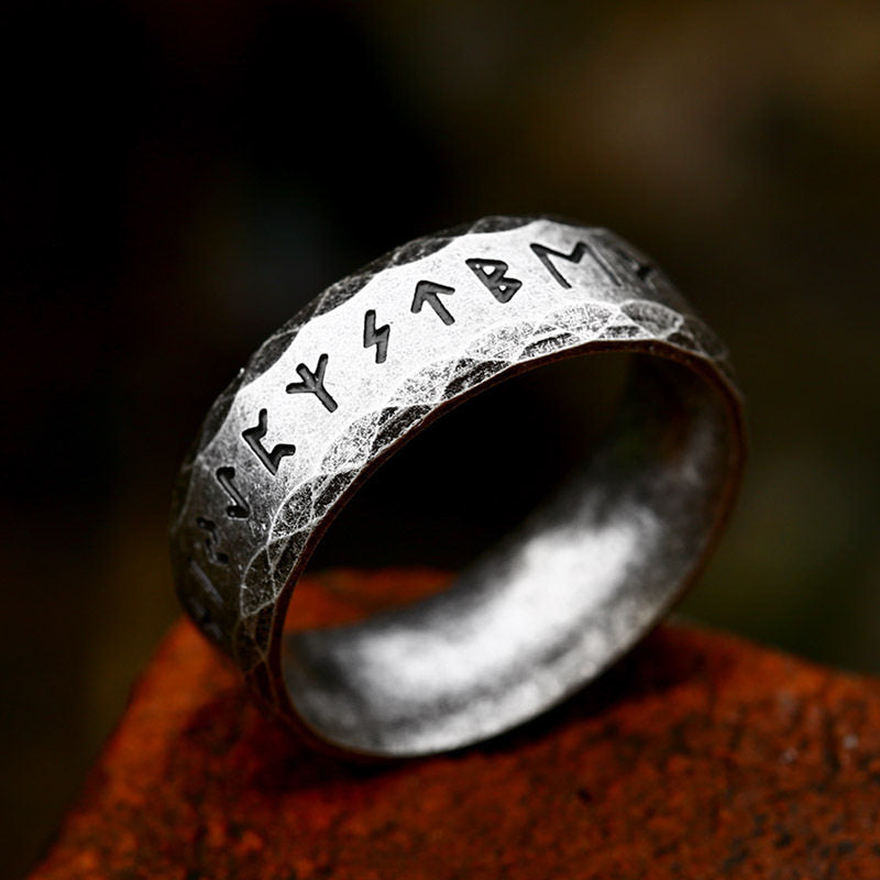 Japanese Vintage Viking Rune Ring