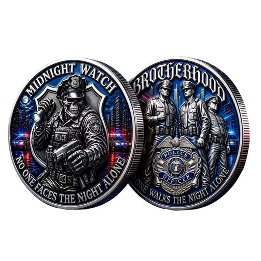 ”No One Faces The Night Alone” Coin