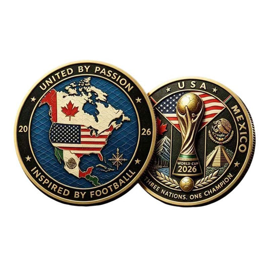 2026 FIFA World Cup USA Football Coin