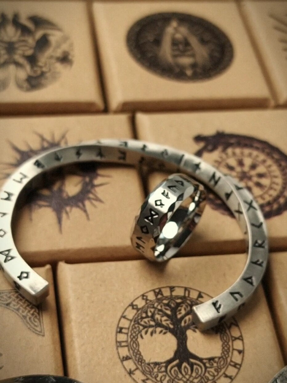 Viking Rune Mobius Bracelet