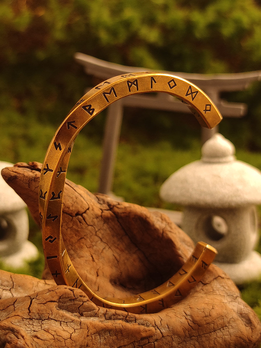 Viking Rune Mobius Bracelet