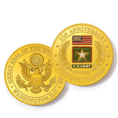 2026 USA 250 Years Army Coin