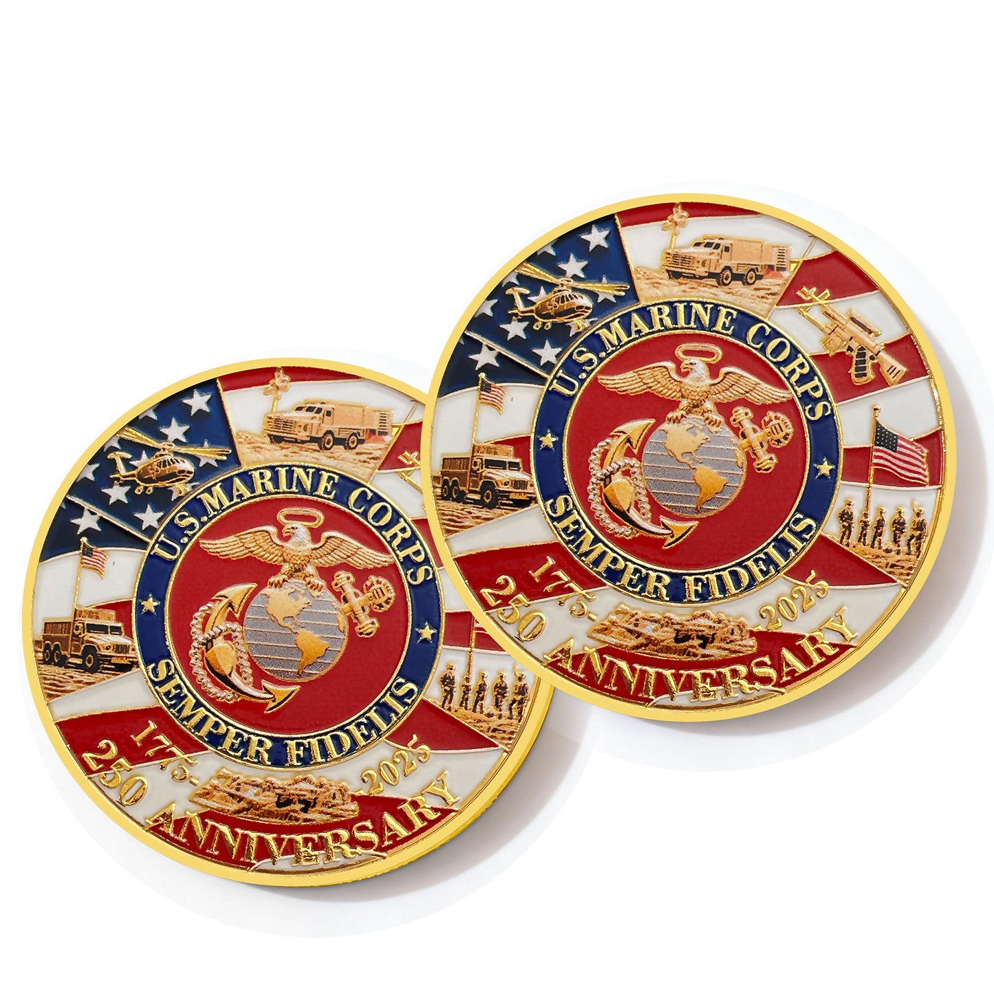 2026 USA 250 Years Army Coin