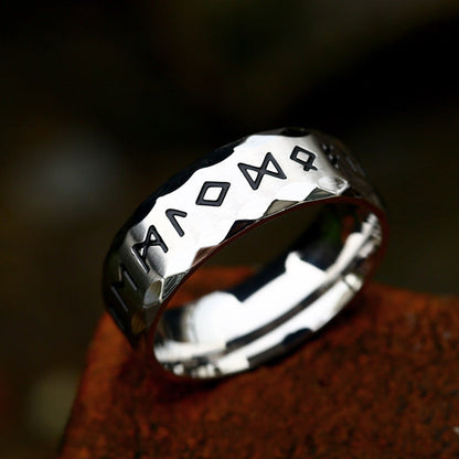 Japanese Vintage Viking Rune Ring