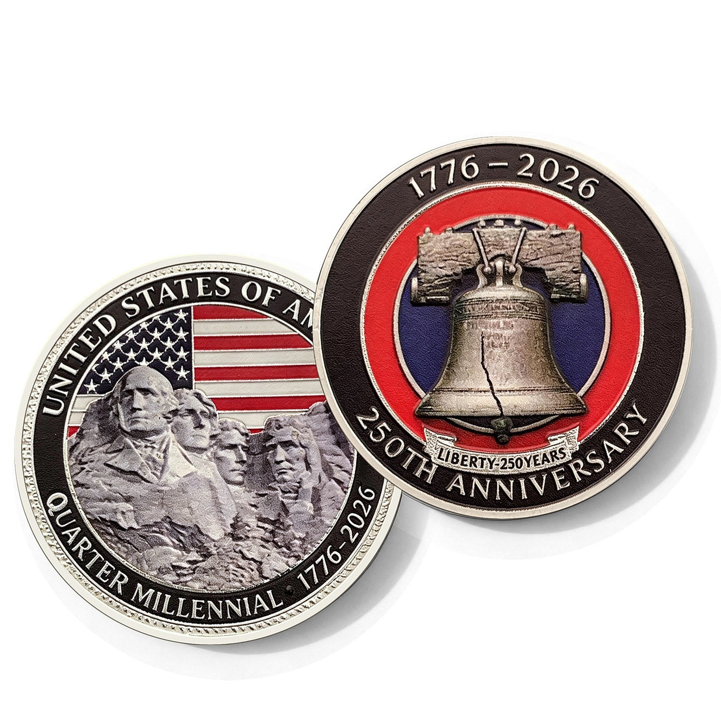 US 250th Independence Anniversary Navy Coin
