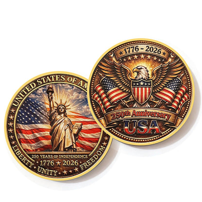 250 Years of Freedom American Independence Day Coin