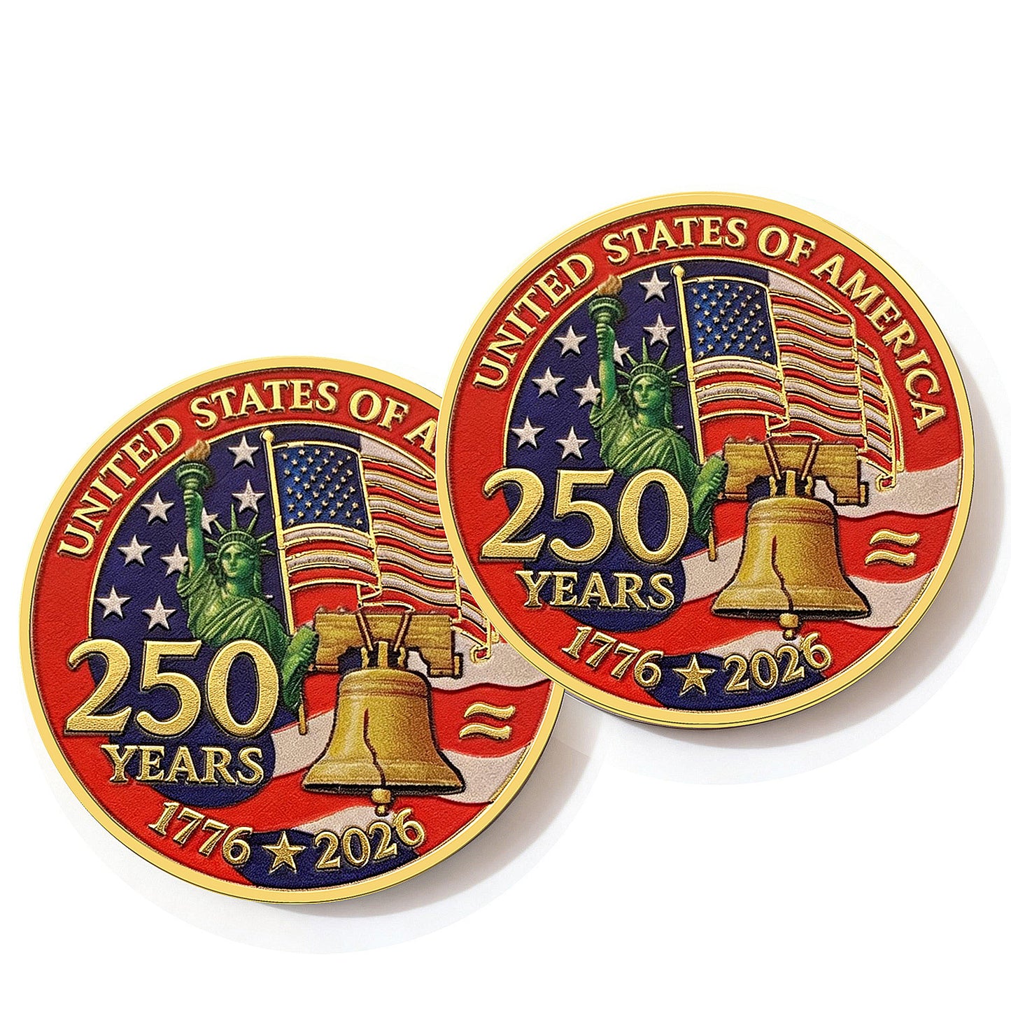 250 Years of Freedom American Independence Day Coin