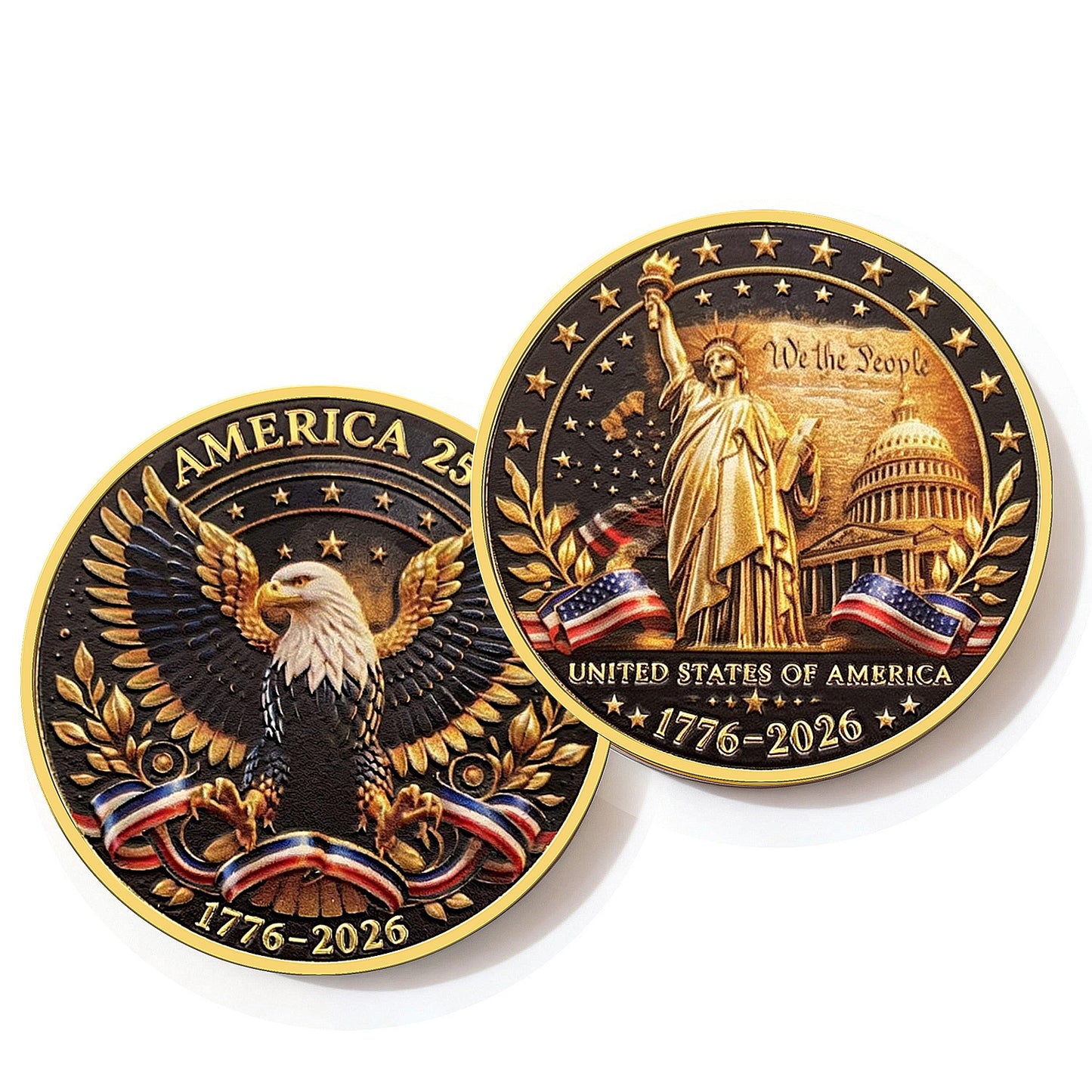 250 Years of Freedom American Independence Day Coin
