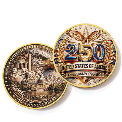 250 Years of Freedom American Independence Day Coin