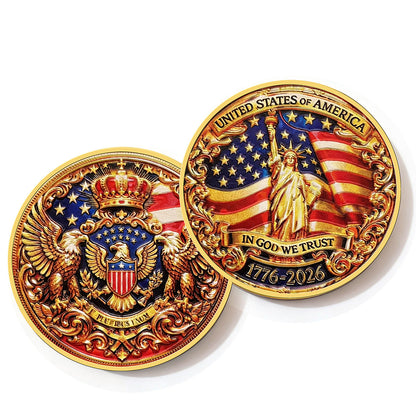 250 Years of Freedom American Independence Day Coin