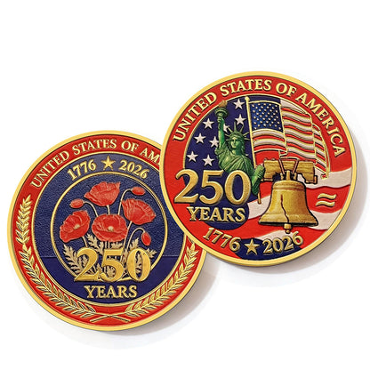 250 Years of Freedom American Independence Day Coin