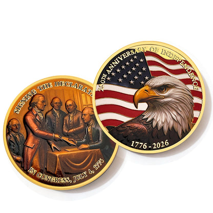 USA 250th Anniversary Liberty Collectible Coin