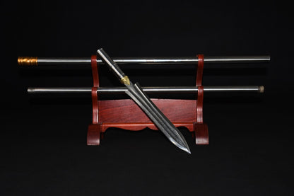 Spear,Handmade,High carbon steel,Tai chi kung fu