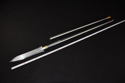 Spear,Handmade,High carbon steel,Tai chi kung fu