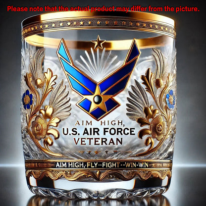 Veteran Tribute Glass