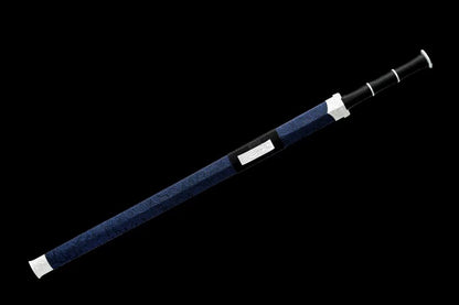 Han jian Swords trainings high Carbon Steel Blue Blade,Alloy Fittings