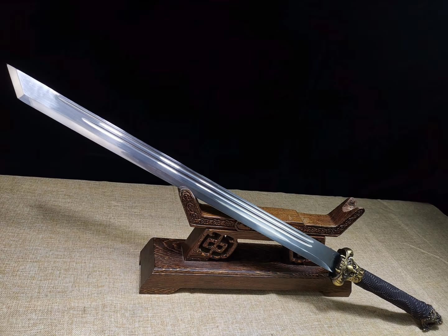 Loong Tang dao sword,High carbon steel blade,Battle ready