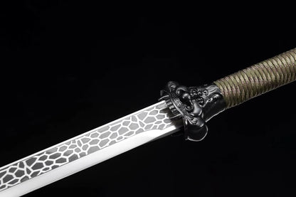 Dragon Tang Dao,Forged High carbon steel blade