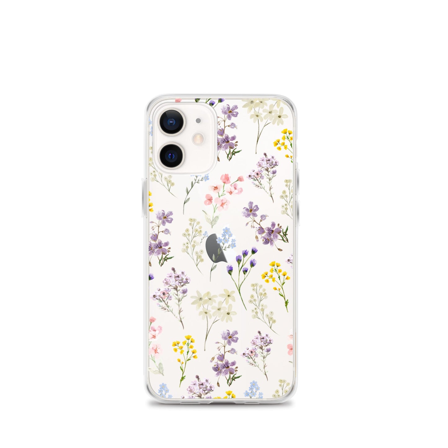 Watercolor Garden Clear iPhone Case