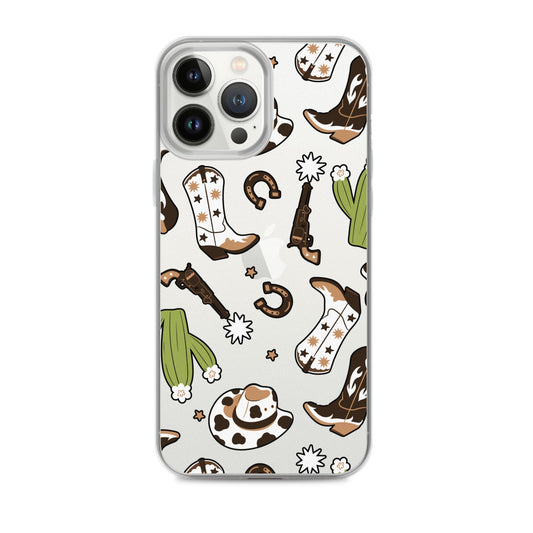 Desert Day Clear iPhone Case