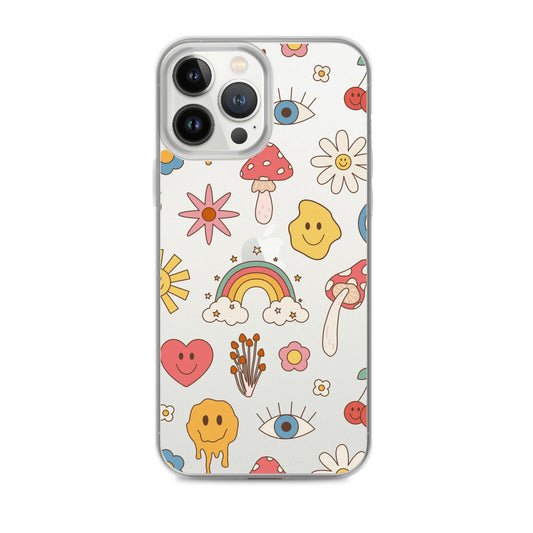 Wonderland Clear iPhone Case