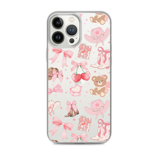 Coquette Wonderland Clear iPhone Case