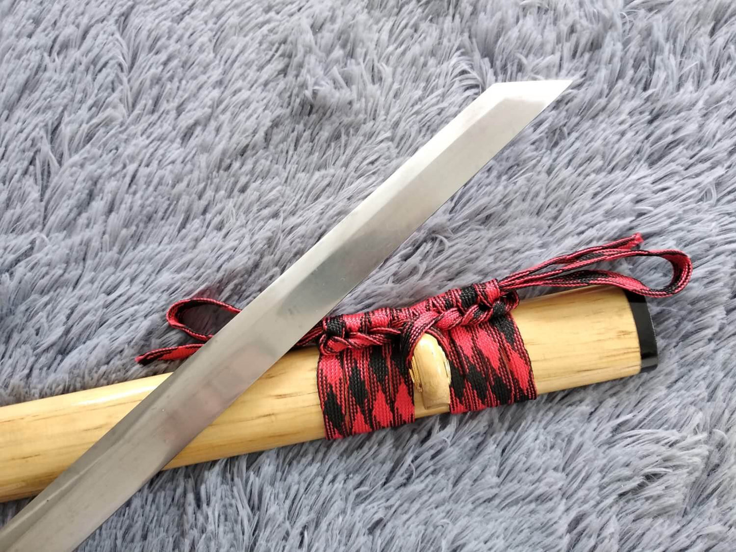 Tang sword,Ninja,High manganese steel,Hardwood,Alloy