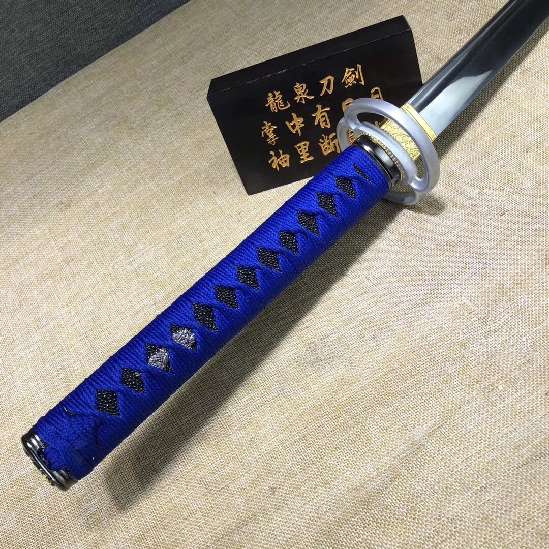 Musashi Katana,High carbon steel blade,Pu scabbard,Alloy