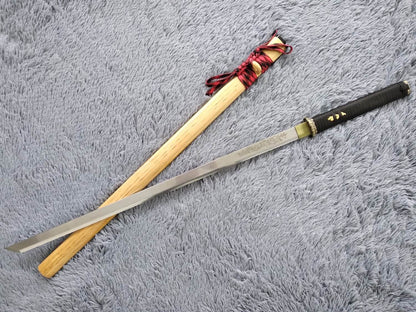 Tang sword,Ninja,High manganese steel,Hardwood,Alloy